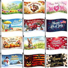 B0f6lkpv1n Seasons Friends 12 Pcs Seasonal Garden Flags 3x5 Ft Double Sided All Weather Outdoor Yard B0f6lkpv1n Seasons Friends 12 Pcs Seasonal Garden Flags 3x5 Ft Double Sided All Weather Outdoor Yard