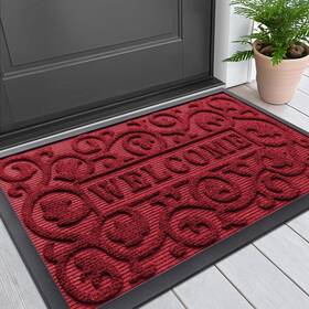 B0dp9qd7g2 Smiry Welcome Door Mat Outdoor Entrance Heavy Duty Trap Dirt Moisture Easy Clean B0dp9qd7g2 Smiry Welcome Door Mat Outdoor Entrance Heavy Duty Trap Dirt Moisture Easy Clean