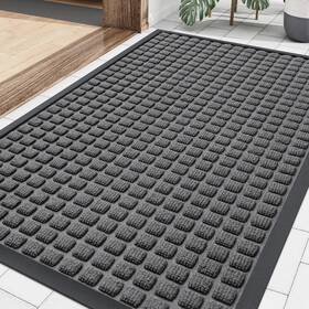 B0fmdswcsn Smiry Front Door Mat Outside Entrance Heavy Duty Natural Rubber Doormat Non Sl