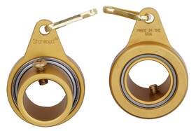 B07122lbw1 Stanwood Wind Sculpture Non Tangle Flagpole Swivels Rings Anodized Aluminum Spin