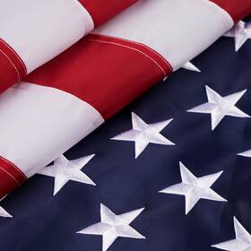 B09mh6sp6v Syii American Flag 4x6 Ft Outdoor Heavy Duty Polyester Us Embroidered Stars