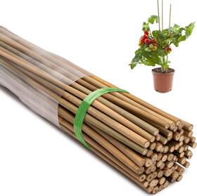 5ft-70 Taoskai Tkr03 70 Pcs Bamboo Stakes 5 Feet 57.5inch Natural Pack Light Brown/tan 5ft-70 Taoskai Tkr03 70 Pcs Bamboo Stakes 5 Feet 57.5inch Natural Pack Light Brown/tan