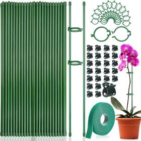 Te4012 Tetutor 76pcs Plant Stakes For Indoor Plants 25 Pack 16 Inch Support Rose Te4012 Tetutor 76pcs Plant Stakes For Indoor Plants 25 Pack 16 Inch Support Rose