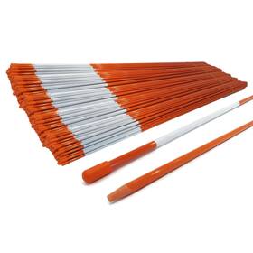 1001635000 The Rop Shop 1 5000-pack 1/4x48 Inch Orange Reflective Ground Markers For Snow Sidewalk Driveways