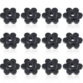 B09nr9j91j Tondiamo 12 Pcs Garden Flag Rubber Stoppers Black Flower Shape Pole Ind B09nr9j91j Tondiamo 12 Pcs Garden Flag Rubber Stoppers Black Flower Shape Pole Ind