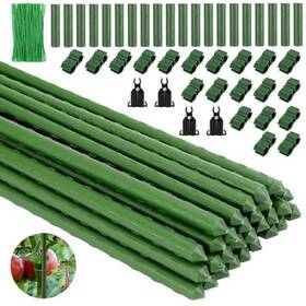 Topjuju 646814890347 174 Pcs Tall Plant Stake Kit Included 30 Topjuju 646814890347 174 Pcs Tall Plant Stake Kit Included 30