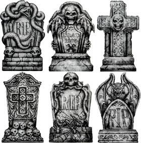 17745 Us Corp 15.7 Inch Halloween Decorations Outdoor Graveyard Tombstones 6 Pcs Skeleton Rip Pla 17745 Us Corp 15.7 Inch Halloween Decorations Outdoor Graveyard Tombstones 6 Pcs Skeleton Rip Pla