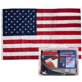 B0007kp9qs Valley Forge 4x6 Ft American Us Flag Sewn Nylon Grommets Durable Patriotic New B0007kp9qs Valley Forge 4x6 Ft American Us Flag Sewn Nylon Grommets Durable Patriotic New