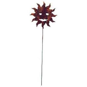 Sbs-vwi-rgs-97 Village Wrought Iron Sun Rusted Garden Stake Sbs-vwi-rgs-97 Village Wrought Iron Sun Rusted Garden Stake