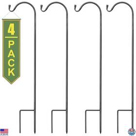 Grdn-stk4 Visit The Sorbus Store 4-pack Extendable Shepherds Hooks - Heavy Duty Garden Stakes And Decor