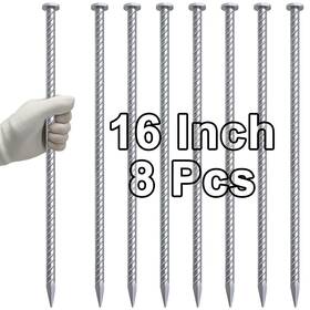 B0fpqhhj2t Vvokgo 16 Inch Rebar Stakes Metal Asphalt Anchoring Spikes Ground 8pcs 1/2 In B0fpqhhj2t Vvokgo 16 Inch Rebar Stakes Metal Asphalt Anchoring Spikes Ground 8pcs 1/2 In
