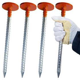 12cunbjd-2 Wansruyi Rebar Survey Marker Stakes 12 Inch Long - 1.35 Lb Orange Silvery 12cunbjd-2 Wansruyi Rebar Survey Marker Stakes 12 Inch Long - 1.35 Lb Orange Silvery