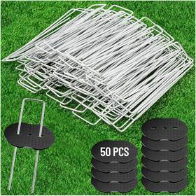 8x-groundnail2 Whistenfla 50pcs Garden Landscape Staples Set 40pcs Galvanized Stakes 8x-groundnail2 Whistenfla 50pcs Garden Landscape Staples Set 40pcs Galvanized Stakes