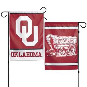 B0000zue9m Wincraft Ncaa Oklahoma Sooners Garden Flag 12.5 Inches By 18 Team Colo