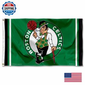 B00mwd7b0k Wincraft Boston Celtics Flag - 3x5 Ft Banner Durable Polyester Officially Licensed