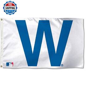 B010gm7xew Wincraft Mlb Chicago Cubs Deluxe Flag - 3x5 Ft Durable Vibrant Officially Licensed