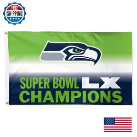 B0gm3rzgh2 Wincraft Seattle Seahawks Super Bowl Lx 3x5 Flag