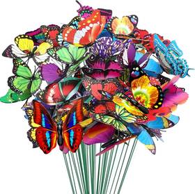 Wdm-gsd-001 Woohome 150 Butterfly Decoration Stakes 5 Size Wdm-gsd-001 Woohome 150 Butterfly Decoration Stakes 5 Size