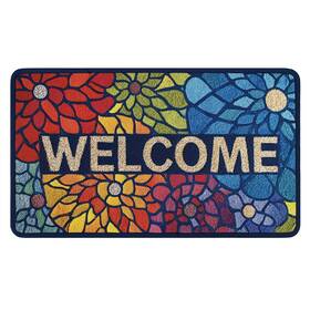 B0fqbv7kbn Worltoldb Colorful Welcome Door Mat Indoor Outdoor Entrance Floor Mats Non-slip