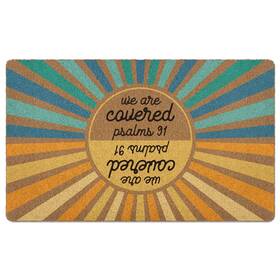 B0f8hnysr9 Xldlioo Christian Door Mat We Are Covered Psalm 91 Doormats Sunshine Welcome F B0f8hnysr9 Xldlioo Christian Door Mat We Are Covered Psalm 91 Doormats Sunshine Welcome F