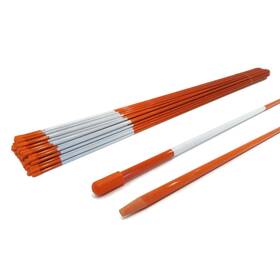 1001610020 Yankee Trading 5 Lot Of 20 Fiberglass Driveway Stakes Markers 48 Inch For Snow/construction Etc New