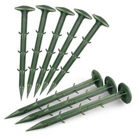 6.3cunlvsd Yisheng 6.3-inch Strength Anchors Landscape Spikes - High Plastic Garden Stakes 150 6.3cunlvsd Yisheng 6.3-inch Strength Anchors Landscape Spikes - High Plastic Garden Stakes 150