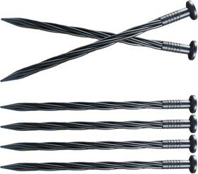 Yowlieu 792094986833 30 Pcs Spiral Landscape Anchoring Spikes 8 Inch Landscaping Black Yowlieu 792094986833 30 Pcs Spiral Landscape Anchoring Spikes 8 Inch Landscaping Black