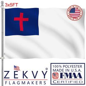 B0dbvyrgnh Zekvy Christian Flag 3x5 Outdoor - Double Sided Heavy Duty Usa Made With Brass Gro B0dbvyrgnh Zekvy Christian Flag 3x5 Outdoor - Double Sided Heavy Duty Usa Made With Brass Gro