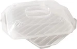 Us Shipping,bacon Rack With Lid, 10.25X8X2 Inches, White. Fixed Price $12.99.