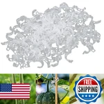 100 Pcs Secured Plastic Plant Clip, Support Clips, Garden For Climbi. Fixed Price $13.01.