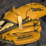 Kids Midwest Professional Model Leather Baseball Glove Deep Set Pocket Left-hand. Fixed Price $10.00.