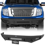 Fit 2017-2024 Nissan Titan Offroad Steel Front Bumper W/ License Plate Mount. Fixed Price $339.99.