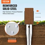 Vevor No Dig Ground Anchor, Great For Mailbox Posts And Fence. Fixed Price $87.14.