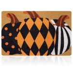 Fall Pumpkin Imitation Coir Plaid Outdoor Autumn.... Fixed Price $22.81.