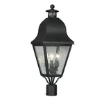 Livex Lighting Amwell Outdoor Post Head Black. Fixed Price $999.96.