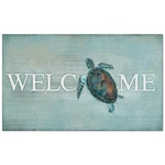 Counterart Sea Turtle Welcome Indoor/outdoor Entryway Floor Mat 29.5X17.75. Fixed Price $53.54.