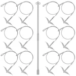 12 Pack Ground Anchors Shed Kit With Driving Rod, Earth Cable S.... Fixed Price $52.39.