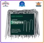 Feed Garden 6" Galvanized Landscape Staples - 50 Pack, 11 Gauge, Stakes. Fixed Price $15.80.