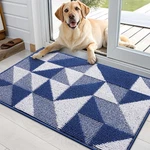 Olanly 36X24 Washable Indoor Entrance Mat Low-profile Odor-free Front/back. Fixed Price $33.72.