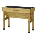 Vegtrug Wall Hugger Cedar Wood Raised Garden Planter, Natural, Small 1M. Fixed Price $189.99.