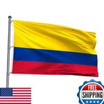 Colombia Extra Large 6X10FT Flag Double-sided Polyester Vivid Colors. Fixed Price $45.34.