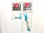 Nos Fat Feather Ti Rod Qr Skewers Set Turquoise Usa Mtb 100/135MM. Fixed Price $299.00.