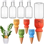 4 Sets Terracotta Watering Spike Plant Self Devices With 12 Oz.... Fixed Price $33.99.