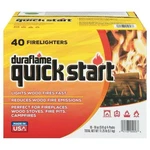 Duraflame Quick 1.125 Lb Firestarter Break-apart Indoor Outdoor (40-PACK). Fixed Price $24.98.