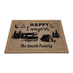 Guglili Happy Campers Rv Door Mat Campsite Camping Floor 20 Optional. Fixed Price $75.90.