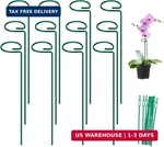 Feed Garden 16 Inch 12 Pack Plant Support Stakes, Metal Flower And. Fixed Price $19.40.