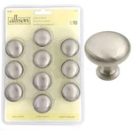 10 Pack Amerock Allison Satin Nickel 1/4" Round Cabinet Knob Pull AL-285. Fixed Price $19.69.