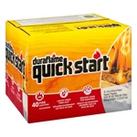 Duraflame Quick 1.125 Lb Firestarter Break-apart Indoor Outdoor (40-PACK). Fixed Price $34.69.