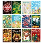 Remagr Pcs Solar Led Garden Flags 12X18" Double Sided Seasonal Outdoor Decor. Fixed Price $108.31.