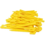 Hikemax 60 Pack Plastic Tent Pegs Garden Landscape Stakes 5.7 Inch For Yellow. Fixed Price $18.91.